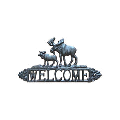 Moose Welcome Sign