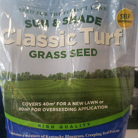 Classic Turf Grass Seed 1.5kg