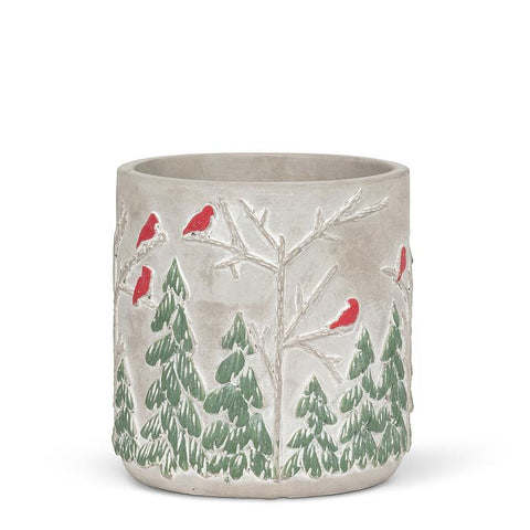 Forest & Cardinal Planter S