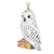 Snowy Owl Ornament Carved