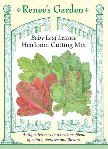 Lettuce Heirloom Cutting Mix