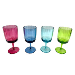 Wine Glass Acrylic - Asst
