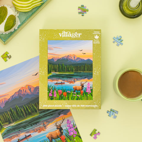 Puzzle - Jasper Flowers 500pc