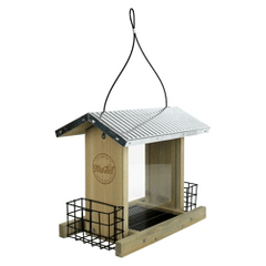 Hopper Feed with Suet Cages