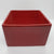 Md Low Square Planter-Red-5.5"