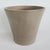 white cone terracotta pot