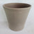 white terracotta pot