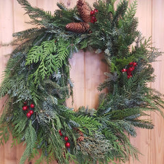 Hand Made Winter Wreath