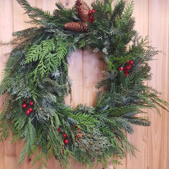 DIY TAKE HOME Winter Wreath Kit