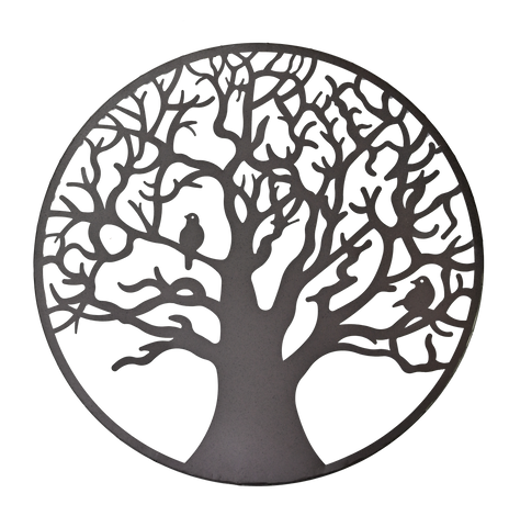 Circle Wall Art-Tree of Life