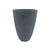 21" Modern Conic Pot Charcoal