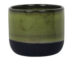 Glazed Ceramic Pot - 4.75"