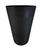 Linea Conic Planter Black 25.5"