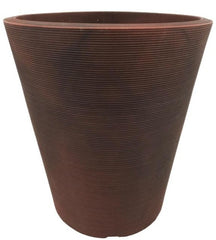 Linea Low Planter Corten Steel 23"