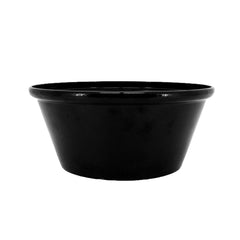 Tulip Bowl Black 12.25"